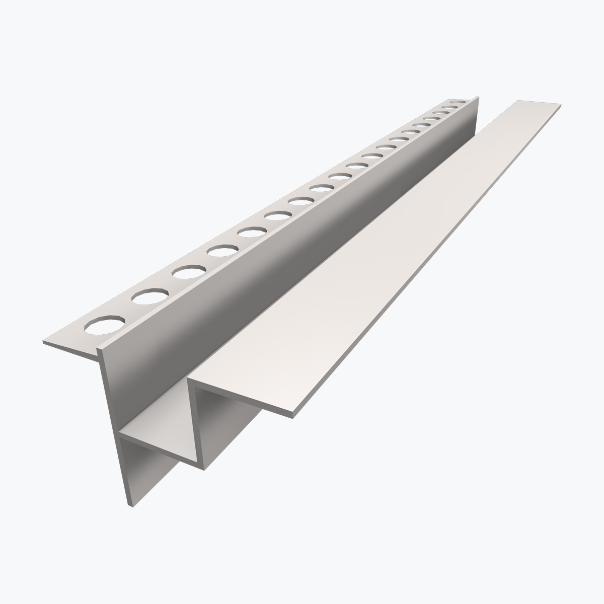 profile-transition-faux-plafond-plaque-platre-demontable-tempolistel.jpg Profil kalimi TEMPOLISTEL® B115 për tavan të rremë me pllakë gipsi dhe të çmontueshëm - Image 1