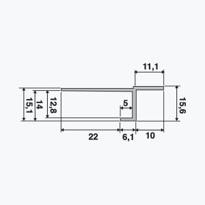Profil TEMPOLISTEL® A124 për suvatim - Image 2